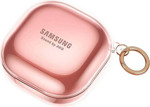

SaharaCase - Hybrid Flex Case for Samsung Galaxy Buds Live, Galaxy Buds Pro and Galaxy Buds2 Pro - Clear Rose Gold