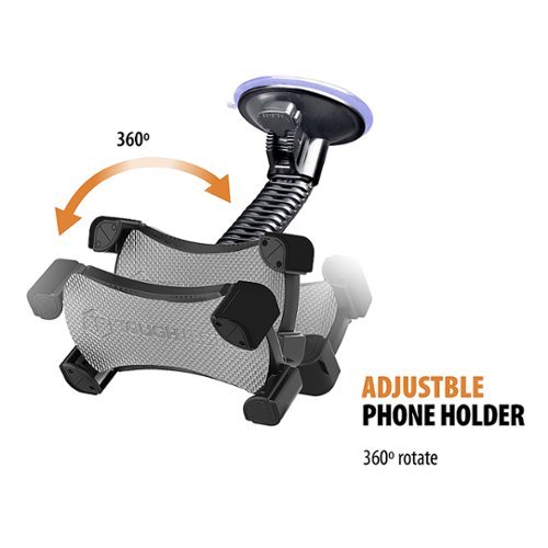 ToughTested Mammoth Mobile Windshield Mount for Mobile Phones - Black HOW TO BUY