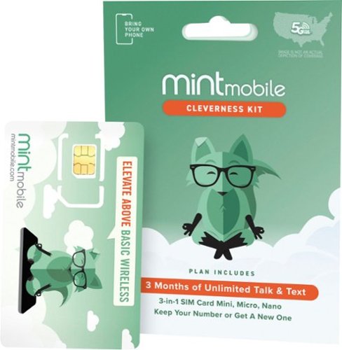 Mint Mobile - Unlimited Phone Plan - 12 Months of Wireless Service - Gold