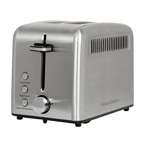 Kalorik - Digital 2-Slice Rapid Toaster - Stainless Steel