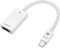 Best Buy essentials™ - Mini DisplayPort to HDMI Adapter - White-Front_Standard 