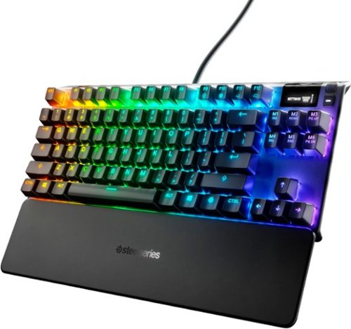 SteelSeries Apex 7 TKL Wired Mechanical Brown Tactile & Quiet Mechanical Switch Gaming Keyboard with RGB Backlighting - Black HOW TO BUY