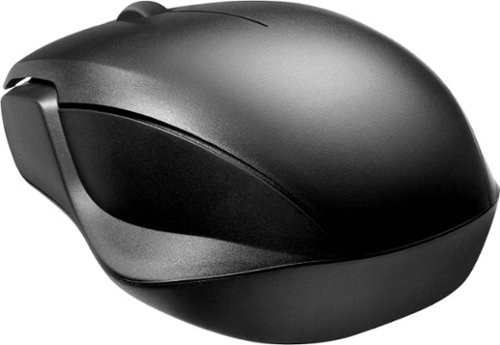 Best Buy essentials™ Wireless Optical Standard Ambidextrous Mouse with USB Receiver - Wireless - Black WORLDWIDE DELIVERY
