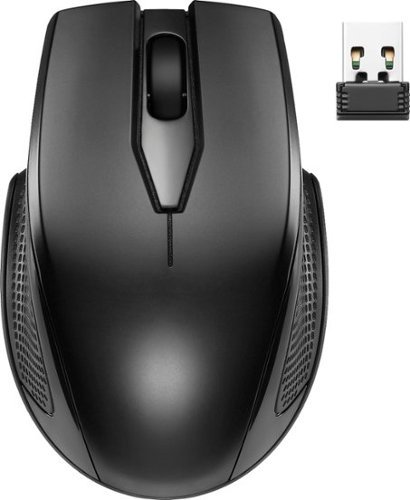 Best Buy essentials™ Full-size Wireless Membrane Keyboard and Mouse Bundle with USB Reciever - Black HOW TO BUY
