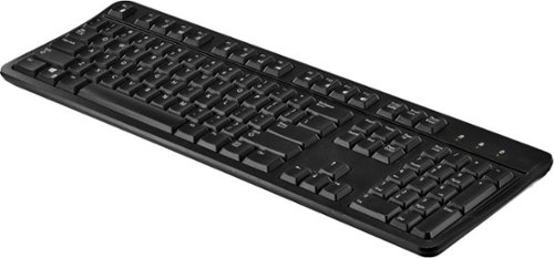 Best Buy essentials™ - Full-size Wired Membrane USB Keyboard - Black