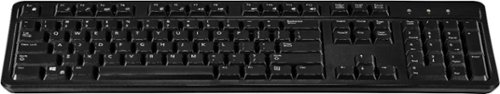 Best Buy essentials™ Full-size Wired Membrane USB Keyboard - Black HOW TO BUY