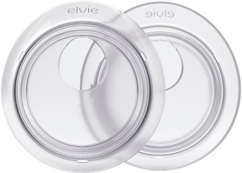 Image of Elvie - Catch Pair of Silicone Milk Collection Cups (1oz/30ml) - White