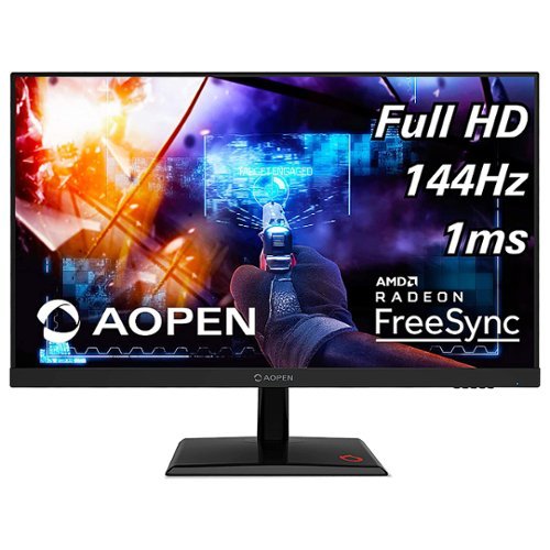 Image of Acer - AOpen 25MH1Q PBIPX 24.5" Zeroframe TN Gaming Monitor AMD Radeon FreeSync technology (HDMI)