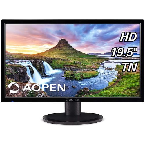 Acer - AOPEN 20CH1Q BI 19.5" HD Widescreen TN LED LCD Flat Panel Monitor (HDMI)-Front_Standard 