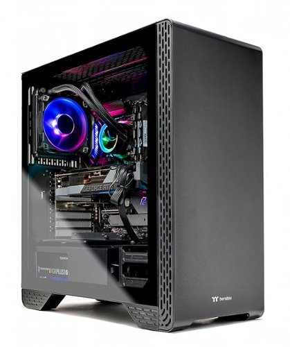 Skytech Gaming - – SIEGE 3.0 Gaming Desktop – Core-i7 10700K – 16GB Memory – RTX 3080 – 1TB NVME SSD – 120mm AIO - Black-Front_Standard
