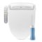 Bio Bidet - by Bemis - BB800 Bidet Toilet Seat - Round (Includes Travel Bidet) - Round White-Front_Standard