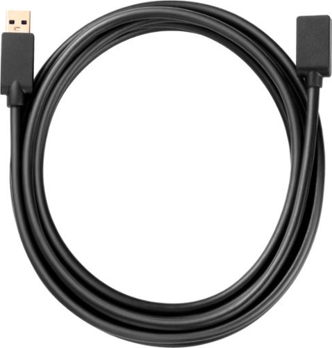 Best Buy essentials™ 10' USB-A 3.0 Male to Female Extension Cable - Black WHERE TO BUY