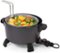 Presto - Kitchen Kettle™ XL 10-quart Multi-cooker/steamer - Black-Angle_Standard