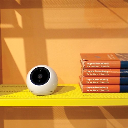 Amaryllo - Apollo Biometric Auto-Tracking Indoor Security Camera - White-Alt_View_Standard_16 