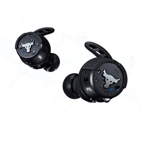 JBL – Under Armour Project Rock True Wireless X Sport In-Ear Headphones – Black