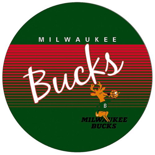 Milwaukee Bucks NBA Hardwood Classics Chrome Double Ring Neon Clock-Alt_View_Standard_17 