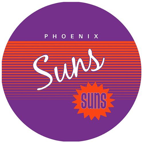Phoenix Suns NBA Hardwood Classics Chrome Double Ring Neon Clock - Purple, Orange-Alt_View_Standard_17 