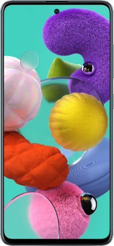 Samsung - Geek Squad Certified Refurbished Galaxy A51 128GB (Unlocked) - Prism Crush Blue-Front_Standard 