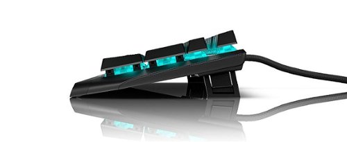 Alienware AW410K Full-size Wired Gaming Mechanical CHERRY MX Brown Switches Keyboard with RGB Back Lighting - Dark Side of the Moon GLOBAL SHIPPING