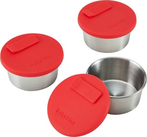 Instant Pot - Set of 3 small cups with Lid
