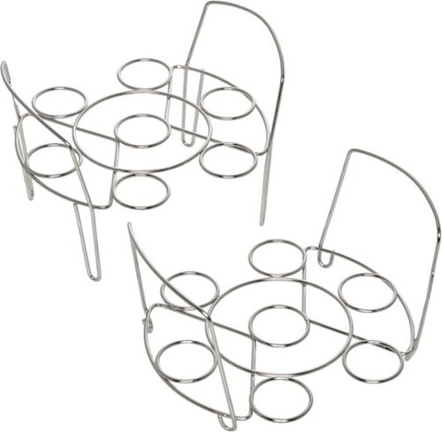  Instant Pot - Set of 2 Wire Egg Racks - Silver
