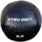 Tru Grit - 8-lb Medicine Wallball - Black-Front_Standard