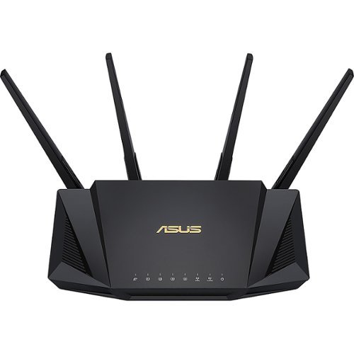 ASUS AX3000 Dual Band WiFi 6 (802.11ax) Router - Black WORLDWIDE DELIVERY