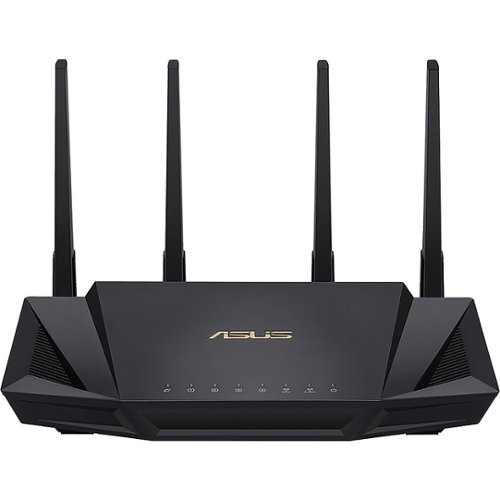 ASUS AX3000 Dual Band WiFi 6 (802.11ax) Router - Black GLOBAL SHIPPING