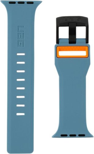 UAG Civilian Silicone Watch Band for Apple Warch 44mm - Slate/Orange HOW TO BUY