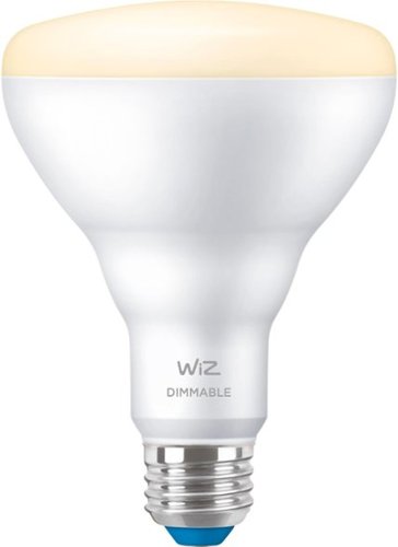 WiZ - BR30 Soft White 65W LED Bulb - White