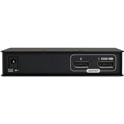 IOGEAR - 2-Port DisplayPort 1.2 Cinema 4K Splitter & Multi-Monitor MST Hub-Alt_View_Standard_12 