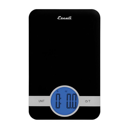 Escali - Ciro Digital Kitchen Scale - Black