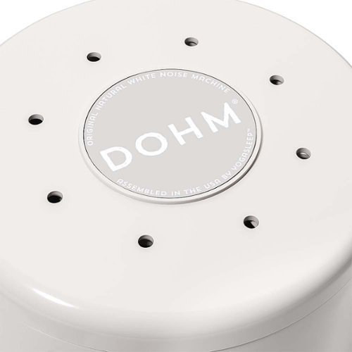 Yogasleep Dohm Classic Natural Sound Machine - White WORLDWIDE DELIVERY