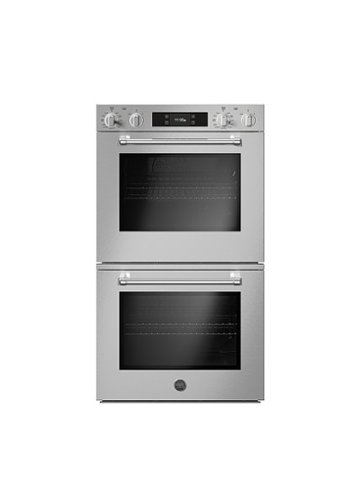 Bertazzoni - 30" Built-In Double Electric Convection Wall Oven Self-Clean with Assistant - Stainless steel