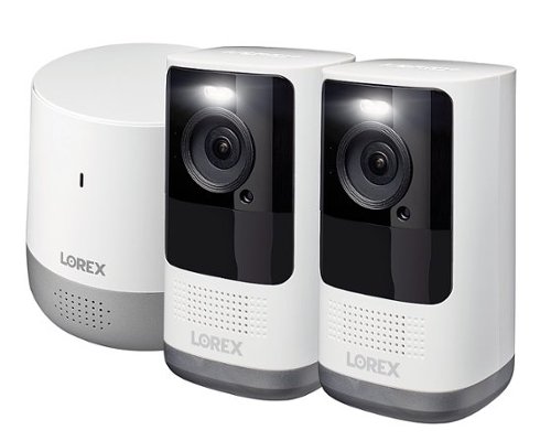  Lorex - 2K QHD WIRE-FREE SECURITY SYSTEM - White