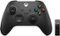 Microsoft - Xbox Wireless Controller for Windows Devices, Xbox Series X, Xbox Series S, Xbox One + Wireless Adapter - Carbon Black-Front_Standard