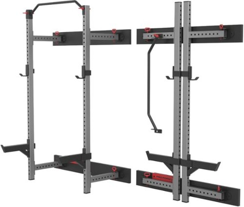 Image of ProForm - Carbon Strength Foldable Wall Rack - Black/Gray/Blue