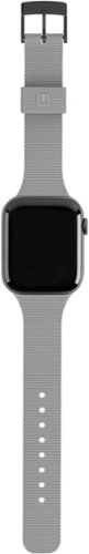 UAG - Dot Silicone Watch Band for Apple Watch 42mm and 44 mm - Grey