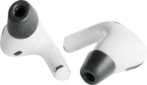 Comply - Foam Tips Compatible with AirPods Pro (Large, 3pr) - Black
