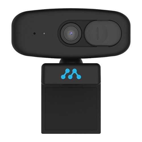 Momentum - 1080p HD Webcam with Built-in Microphone and Privacy Cover - Black