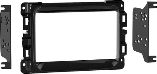 Metra - Dash Kit for Select Dodge Vehicles - High Gloss Black
