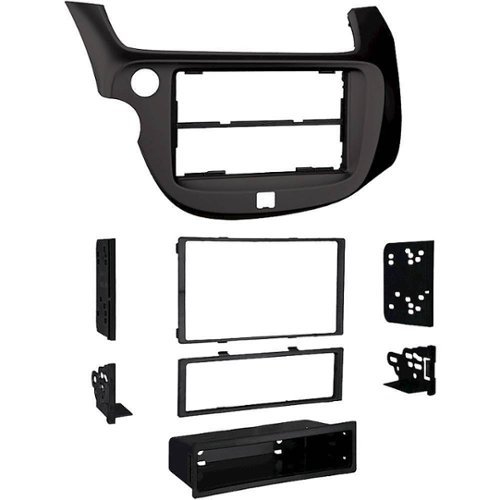 Metra - Dash Kit for Select Honda Vehicles - Black