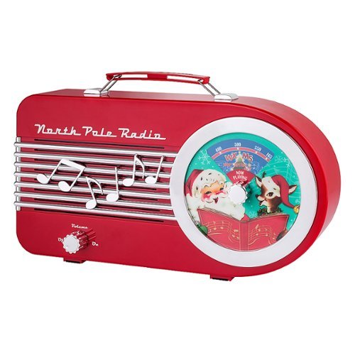 Mr Christmas - North Pole Radio - Red