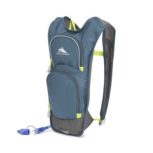 High Sierra - HydraHike 4L Hydration Pack Backpack - Graphite Blue/Mercury/Glow