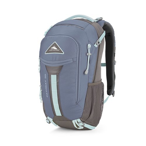 High Sierra - Pathway Series 30L Backpack - Grey Blue/Mercury/Blue Haze