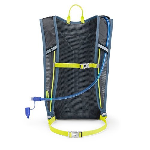 High Sierra HydraHike 8L Hydration PackBackpack - Graphite Blue/Mercury/Glow WORLDWIDE DELIVERY