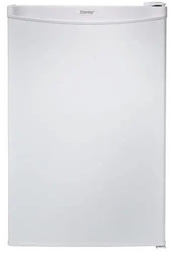 Front. Danby - 3.2 cu. Ft. Upright Freezer - White.
