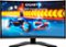 GIGABYTE - 32" LED Curved QHD FreeSync Monitor with HDR (HDMI, DisplayPort, USB) - Black-Front_Standard