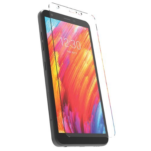 DuraGlass - Screen Protector for LG Journey LTE and LG Aristo 4+ - Clear-Left_Standard 