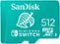 SanDisk - 512GB microSDXC UHS-I Memory Card for Nintendo Switch-Front_Standard 